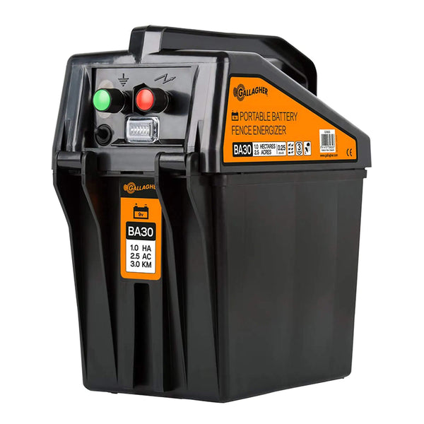 Gallagher BA30 - Battery 0.3J / 9V/12V - Up to 5km - Free 55Ah Battery