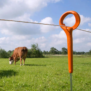 Gallagher Ring Top Electric Fence Posts - 1.0m/3ft 3in (Pack of 10)