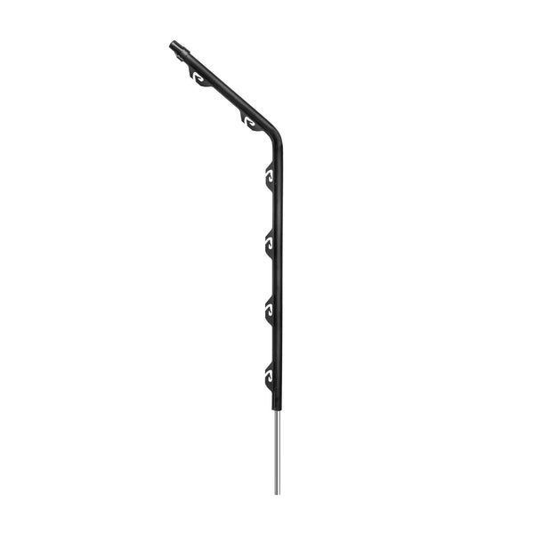 Gallagher Curved Garden Fence Post – Black - 65cm (Pack of 5)