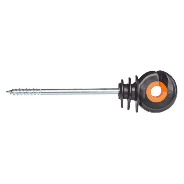 Gallagher XDI Offset Screw-In Insulator for Wooden Posts - 10cm and 18cm (Packs of 10, 20, or 100)