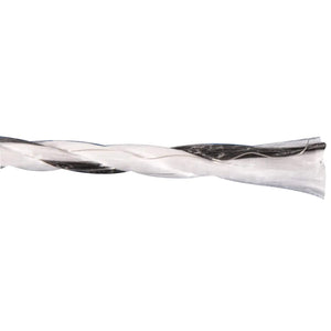 Gallagher EconomyLine Rope - Stainless Steel Wires - 5mm x 100m / 200m / 500m - White/Black