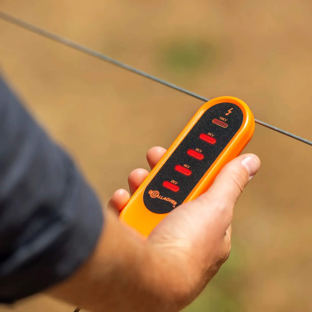 Gallagher Neon Tester - 5-Level Fence Voltage Indicator