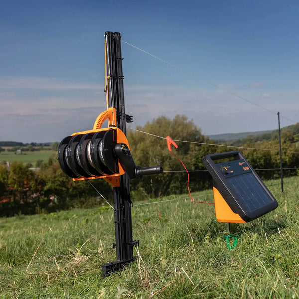 Gallagher SmartFence Hub Reel with PowerLine Poly Wire - 1.6mm x 102m
