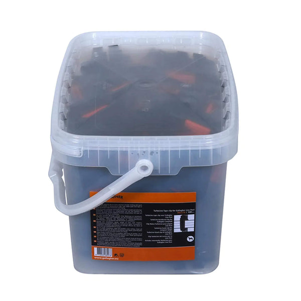 Gallagher TurboLine Tape Clip - for 40mm Tape (Pack of 12 or 100)