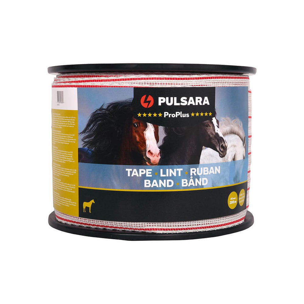 Pulsara Tape Pro Plus - 40mm x 200m - White
