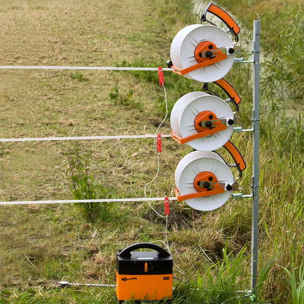 Gallagher Reel Corner Post - 1.25m for 3 Reels / 3 Insulators